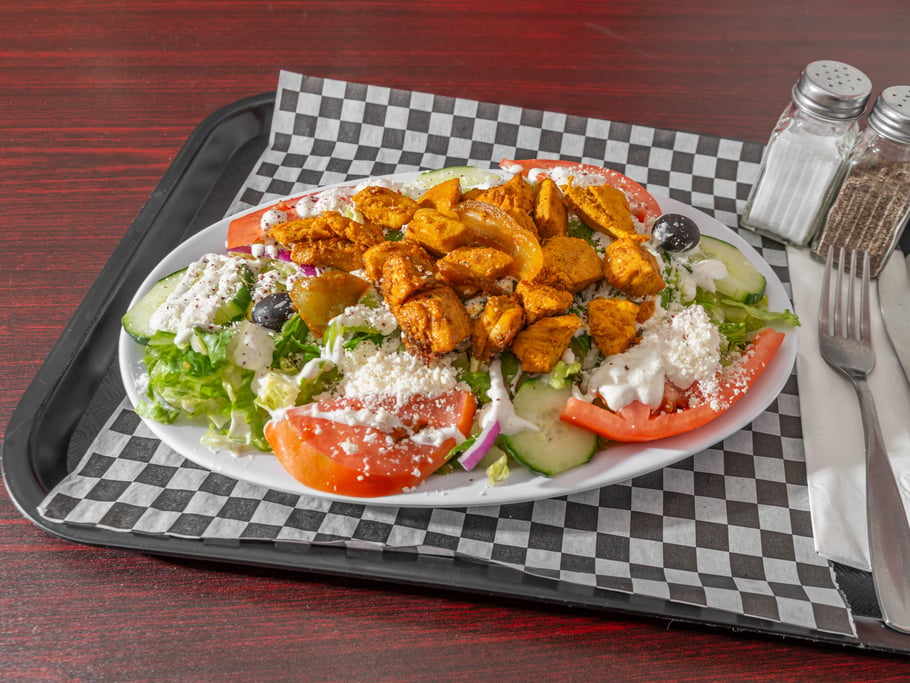 Chicken Gyro Salad